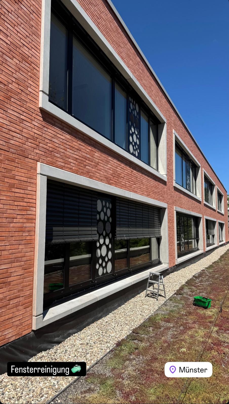 Neubau Außenreinigung